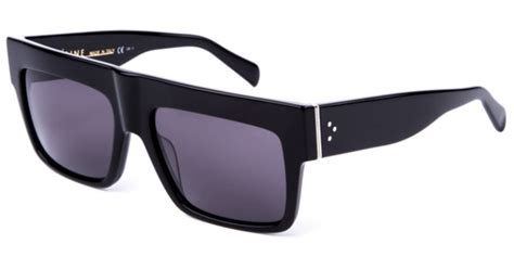 celine zz top black 807 polarized|CELINE Polarized ZZ Top Sunglasses CL 41756 Black.